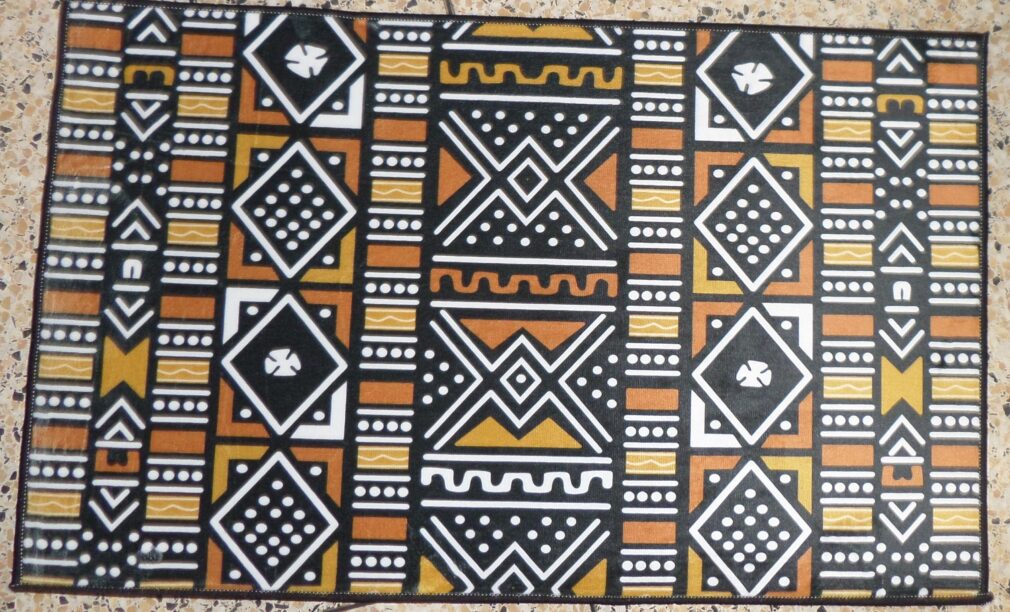 Ethno Print Floor Mat