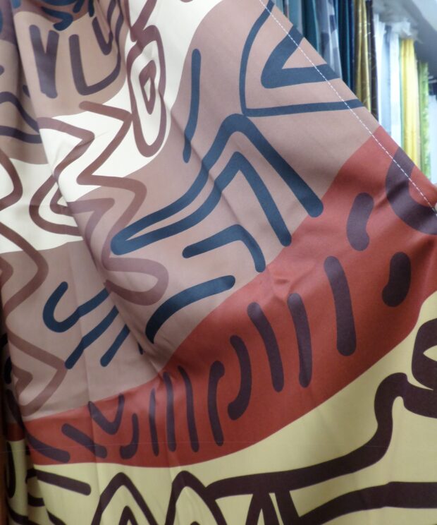 White Thread B/O Curtain